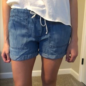 Chelsea and Violet | Chambray Shorts